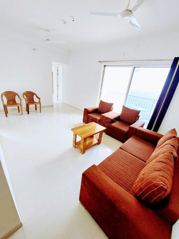 Living Room in 3 BHK Apartment at Godrej Boulevard, Manjari – for Rent