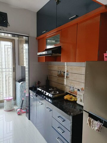 Kitchen in 2 BHK Apartment at Regency Anantam, Dombivli East – for Rent