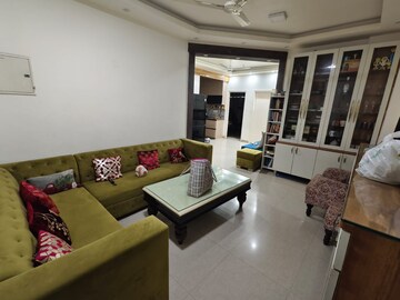 Living Room in 2 BHK Apartment at JKG Palm Resort, Raj Nagar Extension – for Rent