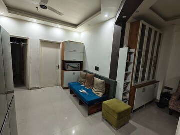 Living Room in 2 BHK Apartment at JKG Palm Resort, Raj Nagar Extension – for Rent