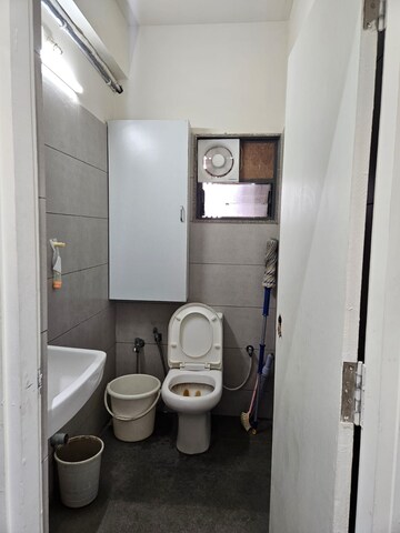 Bathroom in  Office Space at Bodakdev – for Rent