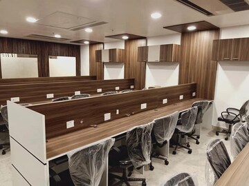 Team Area in  Office Space at Bharti Astra Towers, New Town – for Rent