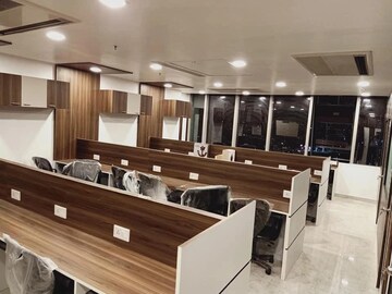 Team Area in  Office Space at Bharti Astra Towers, New Town – for Rent