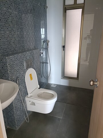 Bathroom in 3 BHK Apartment at Rajesh Raj Infinia, Malad West – for Rent