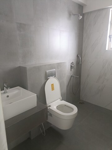 Bathroom in 3 BHK Apartment at Rajesh Raj Infinia, Malad West – for Rent