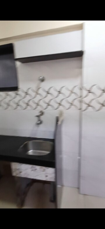 Kitchen in 1 RK Apartment at Sangharsh Nagar CHS, Chandivali – for Rent