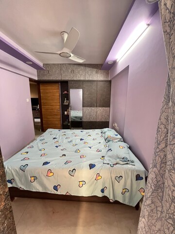 Bedroom in 2 BHK Apartment at Prayag Heights, Dindoshi – for Rent