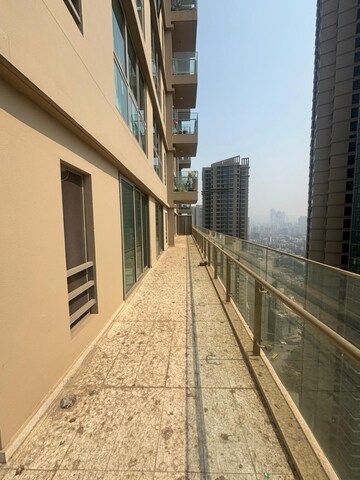 Balcony in 4 BHK Apartment at Sheth Auris Serenity Tower 2, Malad West – for Rent