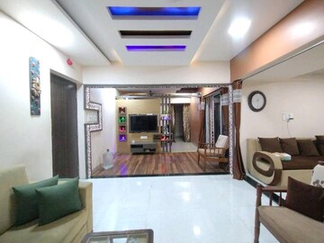 Living Room in 2 BHK Apartment at Blue Crest Mumbai, Karanjade – for Sale