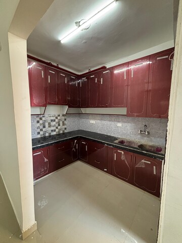Kitchen in 3 BHK Apartment at Sanchar Nest Palm Heights, Wave City – for Rent