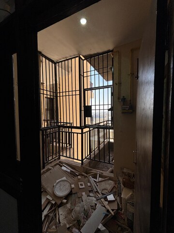 Staircase in 3 BHK Apartment at Sanchar Nest Palm Heights, Wave City – for Rent