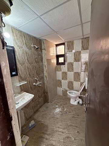 Bathroom in 3 BHK Apartment at Sanchar Nest Palm Heights, Wave City – for Rent