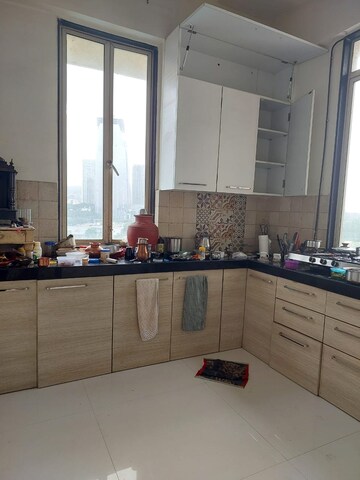 Kitchen in 2 BHK Apartment at Shree Shakun Heights, Goregaon East – for Rent