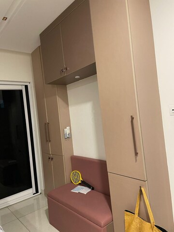 Bathroom in 3 BHK Apartment at Aparna Sarovar Zenith, Nallagandla – for Rent