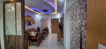 Living Room in 3 BHK Apartment at Crown Whistling Woods, Kokapet – for Rent