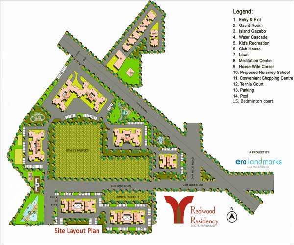 2 BHK + Study Room Apartment For Sale in ERA Redwood Residency