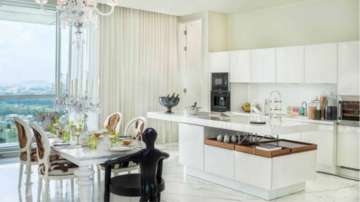 Kitchen in 4 BHK Apartment at Panchshil YooPune, Magarpatta Road – for Rent