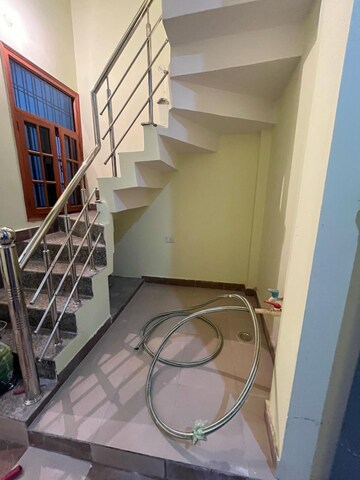 Staircase in 2 BHK Independent House at Jankipuram Extension – for Sale