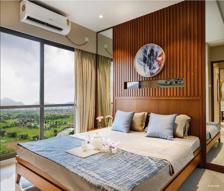 Bedroom, marathon-nextown 1 Bedroom 300 Sq.Ft. Builder Floor In Dombivli East Thane 8200322