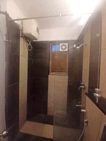 Bathroom in 4 BHK Apartment at Sreenidhi Jeevanadi Sanskar, Kodigehalli – for Rent
