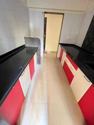 Kitchen in 1.5 BHK Apartment at Madhav Palacia, Ghodbunder Road – for Rent