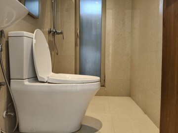 Bathroom in 3 BHK Apartment at Hiranandani Estate Rodas Enclave, Ghodbunder Road – for Rent