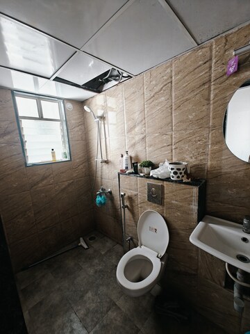 Bathroom in 2 BHK Apartment at Puraniks Abitante Fiore, Bavdhan – for Rent