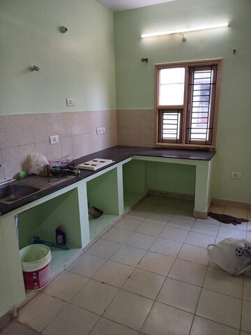 Kitchen in 3 BHK Apartment at Eldeco Green Woods, Gomti Nagar – for Rent