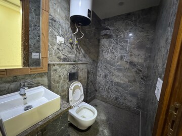 Bathroom in 2 BHK Builder Floor at Lajpat Nagar ii – for Rent