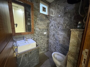 Bathroom in 2 BHK Builder Floor at Lajpat Nagar ii – for Rent