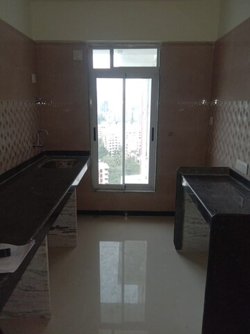 Kitchen in 3 BHK Apartment at Sheth Auris Serenity Tower 3, Malad West – for Sale