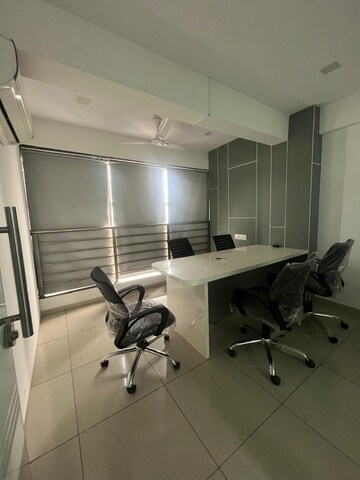 Team Area in  Office Space at Dev Aurum, Prahlad Nagar – for Rent