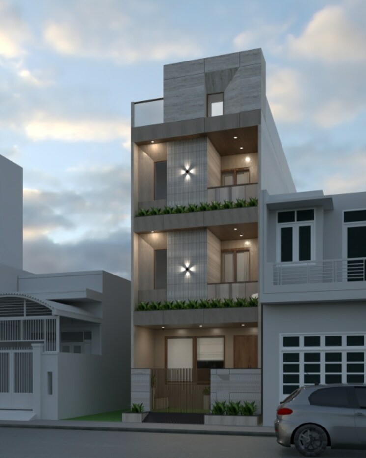 Exterior View, mahalaxmi nagar 5 Bedroom 3100 Sq.Ft. Villa In Mahalaxmi Nagar Indore 8200668