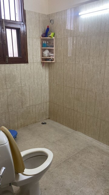 Bathroom in 2 BHK Builder Floor at Palam Vihar – for Rent