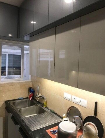 Kitchen in 2 BHK Apartment at Prestige High Fields, Gachibowli – for Rent