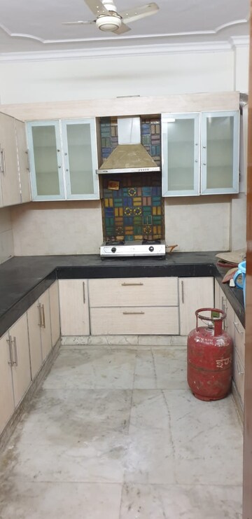 Kitchen in 3 BHK Builder Floor at Jangpura – for Rent