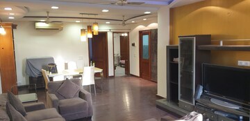Living Room in 3 BHK Builder Floor at Jangpura – for Rent