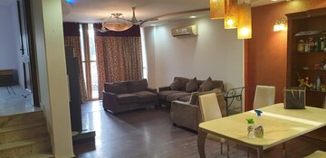Living Room in 3 BHK Builder Floor at Jangpura – for Rent