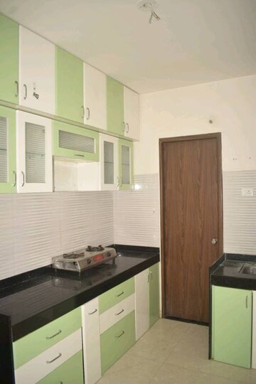 Kitchen in 2 BHK Apartment at Majestique Towers, Kharadi – for Rent