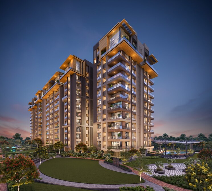 Exterior View, green citylight 3 Bedroom 2062 Sq.Ft. Apartment In Green Citylight Surat 8200975