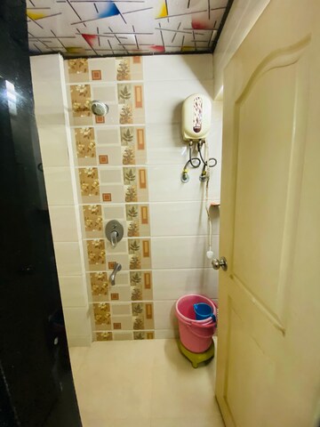 Bathroom in 1 BHK Apartment at Jayalaxmi CHS, Chembur – for Rent
