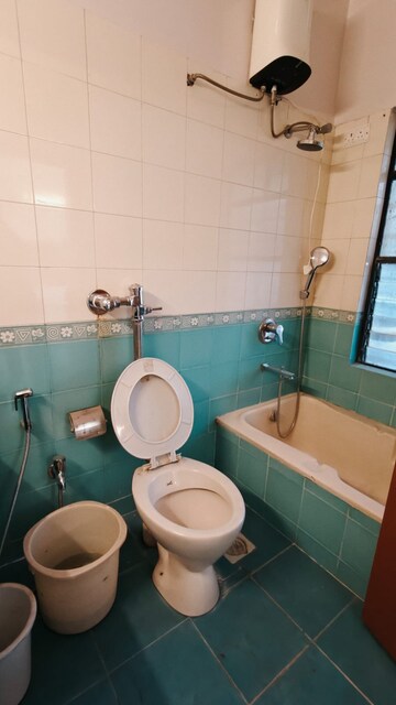 Bathroom in 3 BHK Apartment at Kumar Sophronia, Kalyani Nagar – for Rent