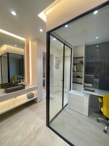 Building Lobby in 2 BHK Apartment at Hiranandani ParK Clifton, Ghodbunder Road – for Rent