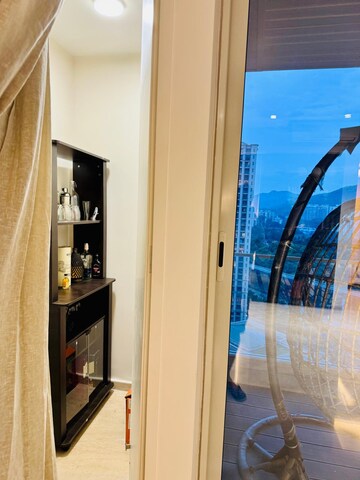 Building Lobby in 2 BHK Apartment at Hiranandani ParK Clifton, Ghodbunder Road – for Rent