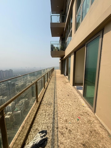 Balcony in 4 BHK Apartment at Sheth Auris Serenity Tower 2, Malad West – for Rent