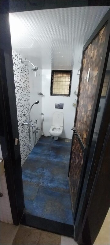 Bathroom in 1.5 BHK Apartment at Amisha CHS, Dahisar West – for Rent
