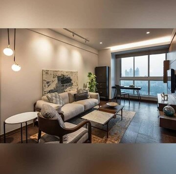 Living Room in 3 BHK Villa at Vipul Tatvam Villas, Sector 48 – for Rent