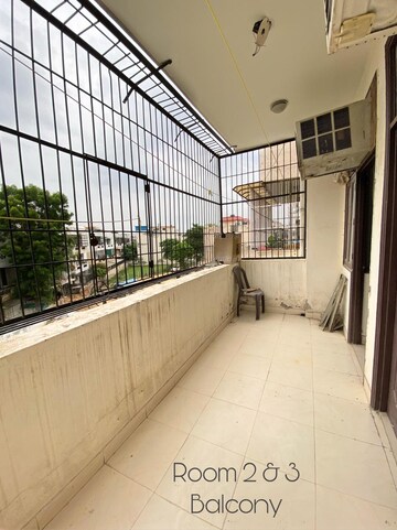 Balcony in 3 BHK Apartment at Ardee City, Sector 52 – for Rent
