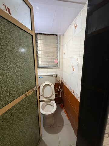 Bathroom in 1 RK Apartment at Shree Suryodaya CHS, Dahisar East – for Rent