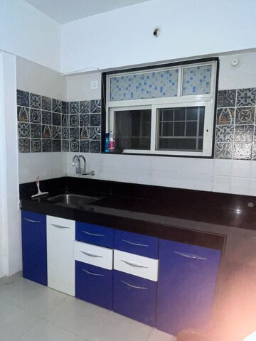 Kitchen in 1 BHK Apartment at Vijayalaxmi Laxmisatyam Residency, Dhanori – for Rent